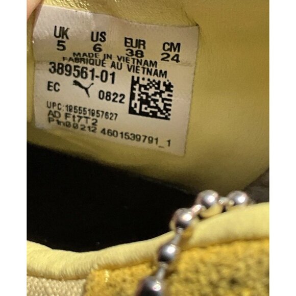 Puma RS-X Pikachu Pokémon Collaboration Yellow Black Men's Sz 6 389541-01 - Picture 9 of 16